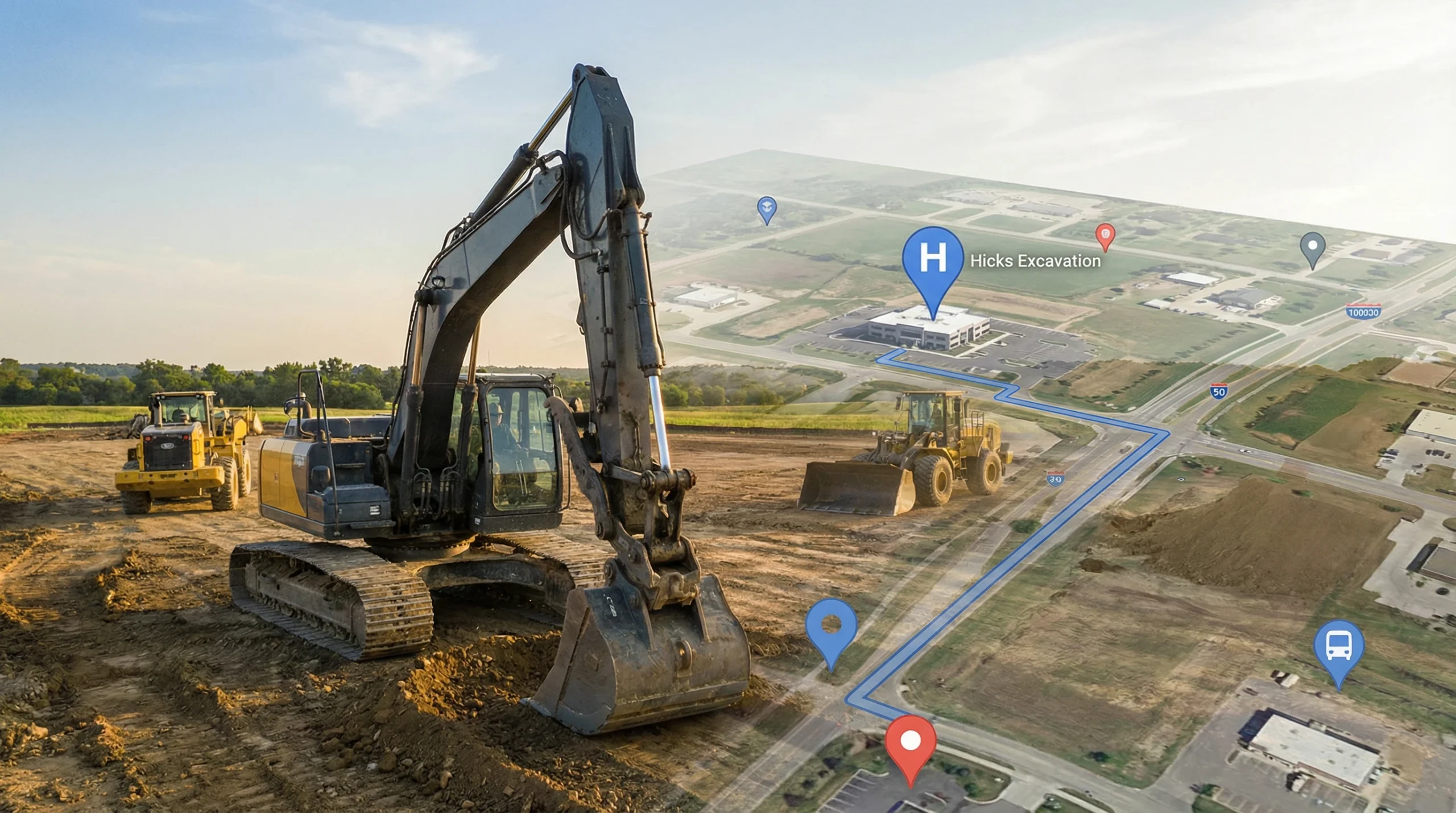 Hicks Excavation Contact Hero