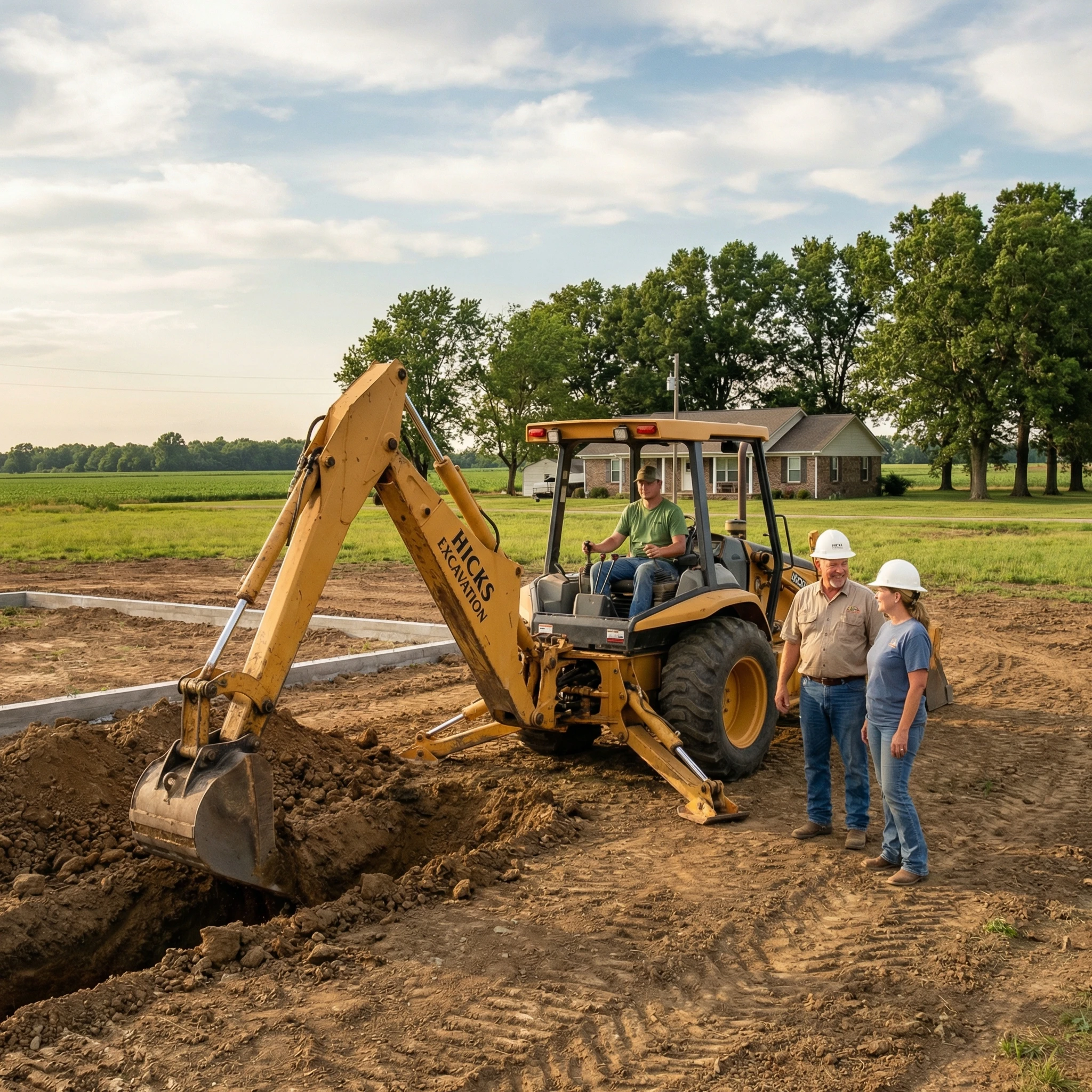 Professional excavation services in McCrory